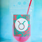Taurus Zodiac Drink Pouch Set