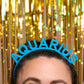 Aquarius Birthday Headband