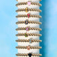 Gold Initial Beaded Bracelet