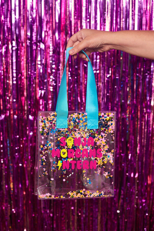 Sonja Morgan Intern's Glitter Mini Tote