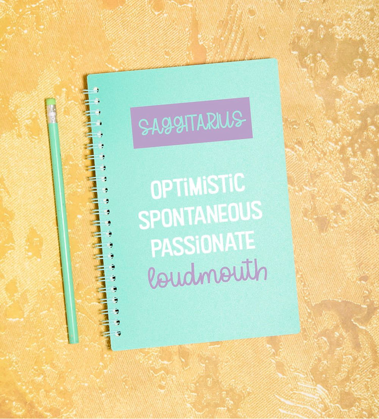 Sagittarius Notebook