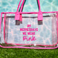 Wednesdays We Wear Pink Tote, Mean Girls Bag